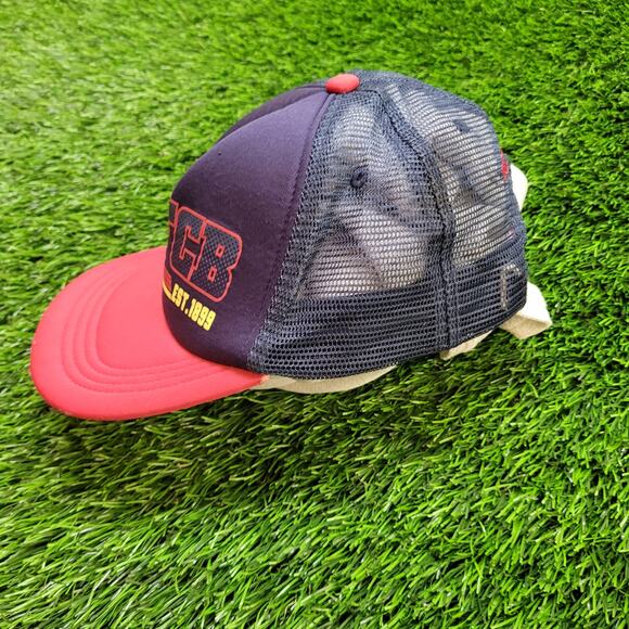 Official FC Barcelona FCB Trucker Hat Snapback Boys Youth Size - Picture 2 of 8